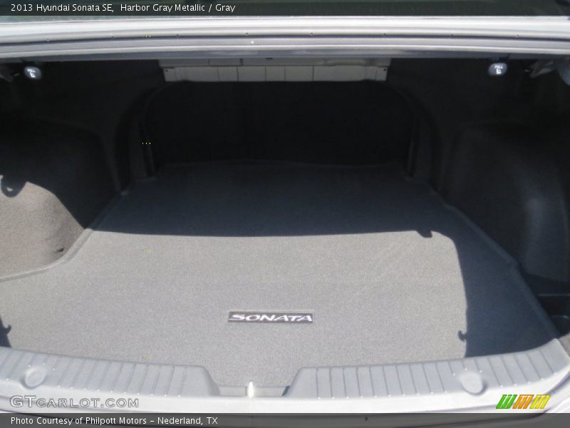 Harbor Gray Metallic / Gray 2013 Hyundai Sonata SE