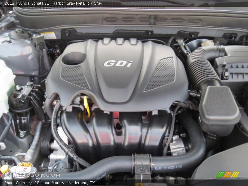 Harbor Gray Metallic / Gray 2013 Hyundai Sonata SE