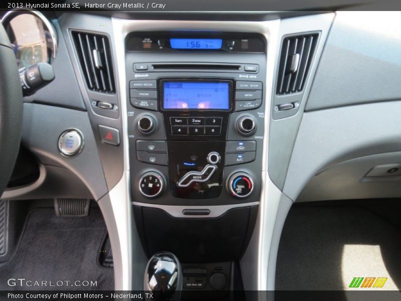 Harbor Gray Metallic / Gray 2013 Hyundai Sonata SE