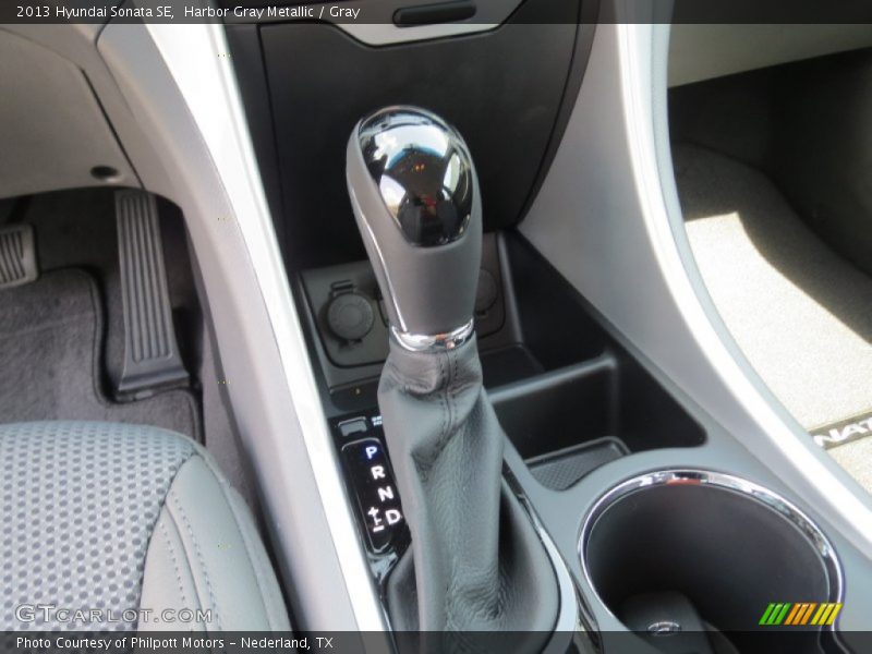 Harbor Gray Metallic / Gray 2013 Hyundai Sonata SE