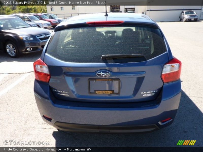 Marine Blue Pearl / Black 2013 Subaru Impreza 2.0i Limited 5 Door