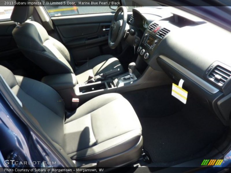 Marine Blue Pearl / Black 2013 Subaru Impreza 2.0i Limited 5 Door