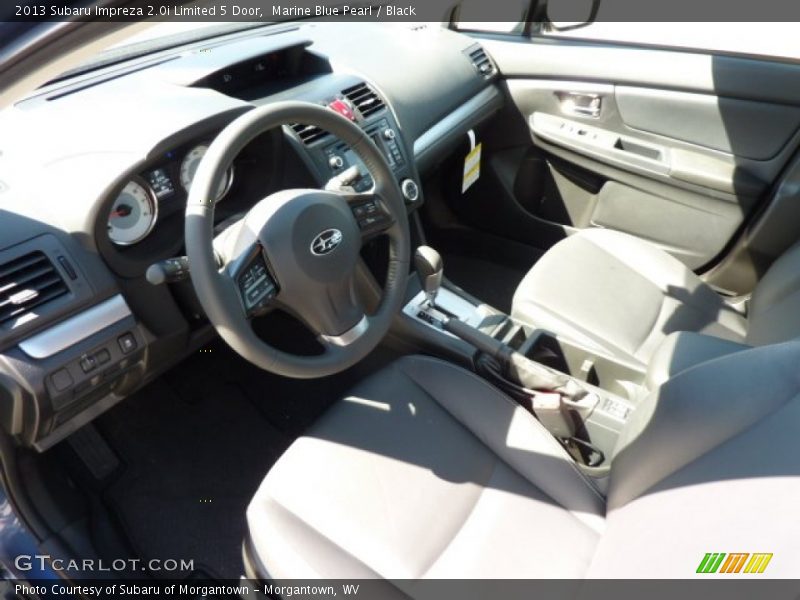 Marine Blue Pearl / Black 2013 Subaru Impreza 2.0i Limited 5 Door