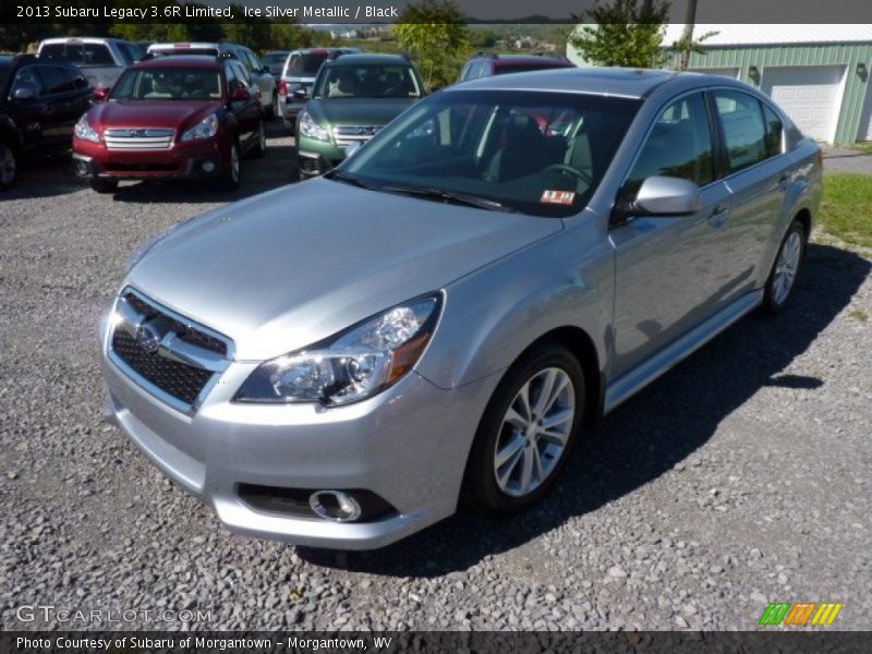 Ice Silver Metallic / Black 2013 Subaru Legacy 3.6R Limited