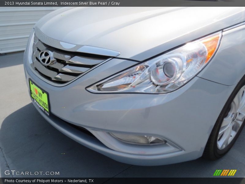Iridescent Silver Blue Pearl / Gray 2013 Hyundai Sonata Limited