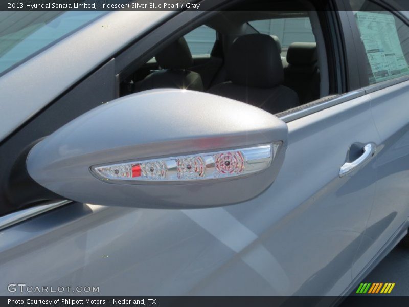 Iridescent Silver Blue Pearl / Gray 2013 Hyundai Sonata Limited
