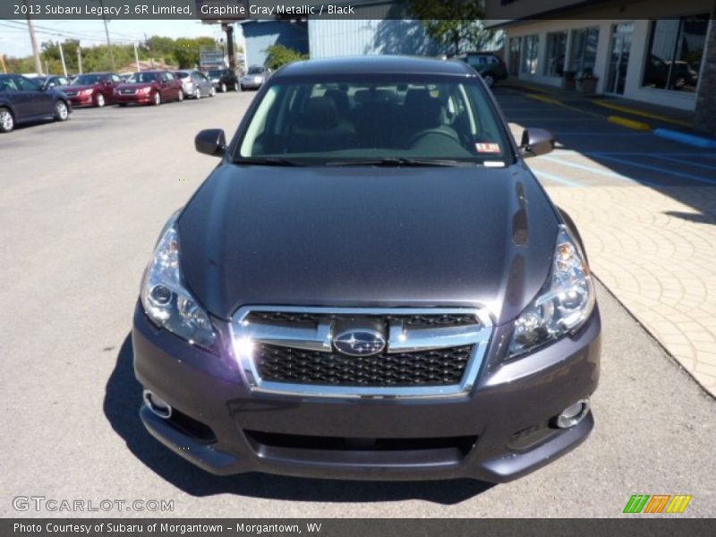 Graphite Gray Metallic / Black 2013 Subaru Legacy 3.6R Limited