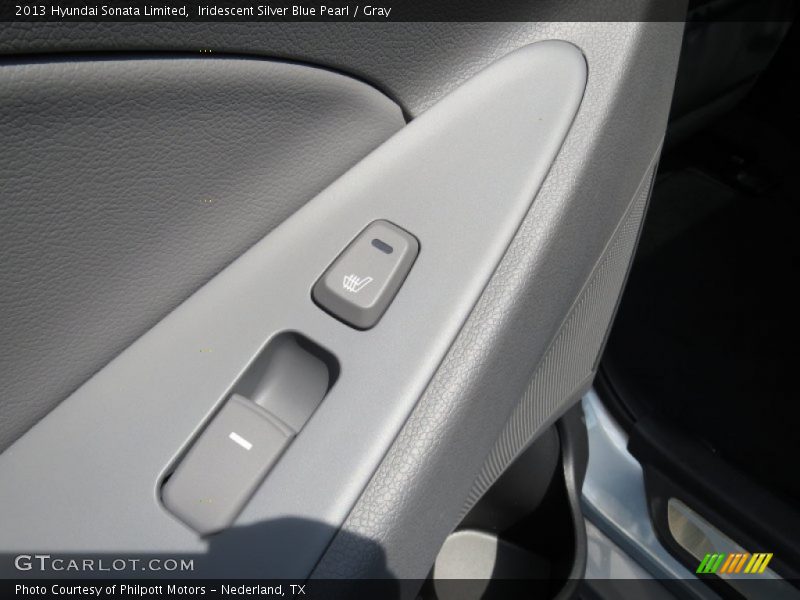 Iridescent Silver Blue Pearl / Gray 2013 Hyundai Sonata Limited