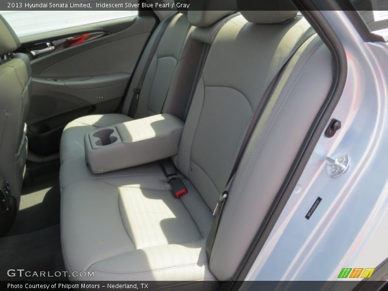Iridescent Silver Blue Pearl / Gray 2013 Hyundai Sonata Limited