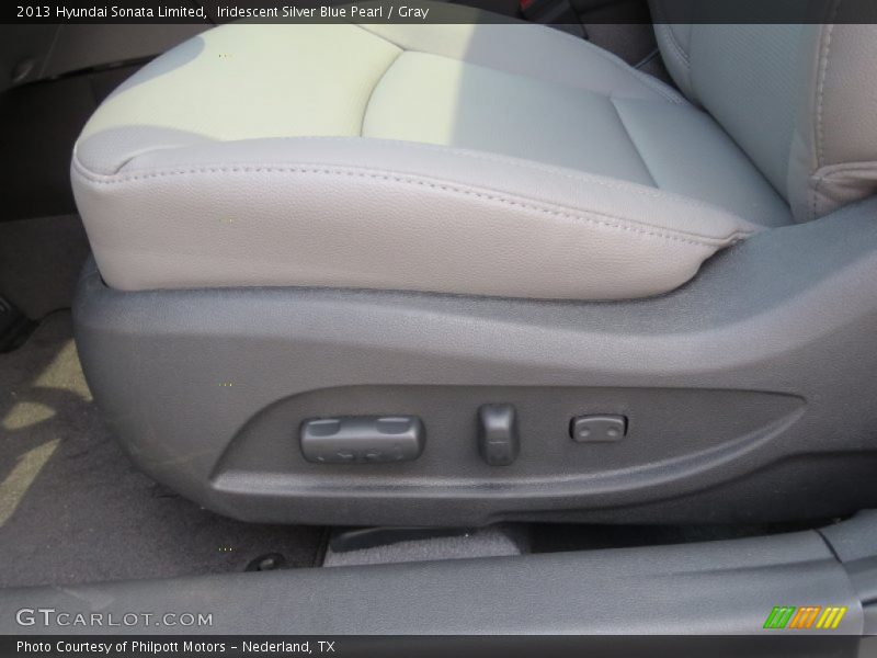 Iridescent Silver Blue Pearl / Gray 2013 Hyundai Sonata Limited