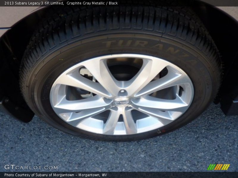 Graphite Gray Metallic / Black 2013 Subaru Legacy 3.6R Limited