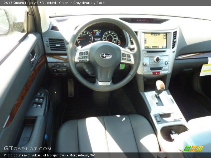 Graphite Gray Metallic / Black 2013 Subaru Legacy 3.6R Limited