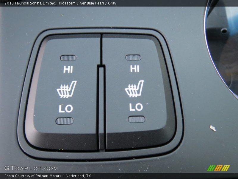 Iridescent Silver Blue Pearl / Gray 2013 Hyundai Sonata Limited