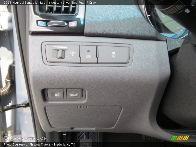 Iridescent Silver Blue Pearl / Gray 2013 Hyundai Sonata Limited