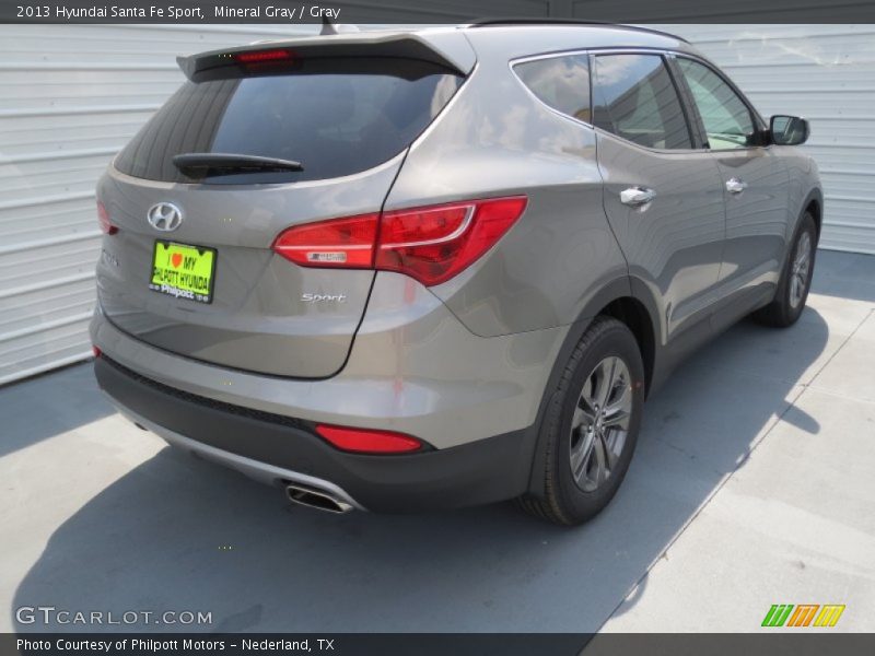 Mineral Gray / Gray 2013 Hyundai Santa Fe Sport