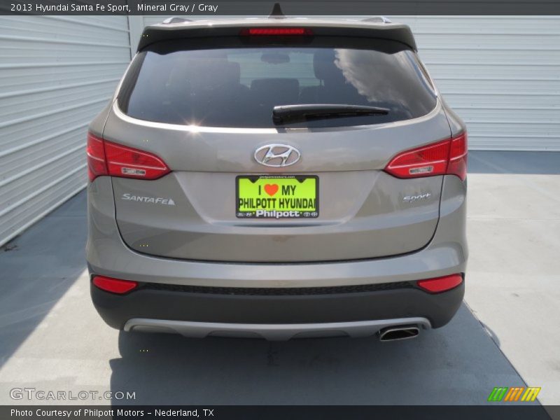 Mineral Gray / Gray 2013 Hyundai Santa Fe Sport
