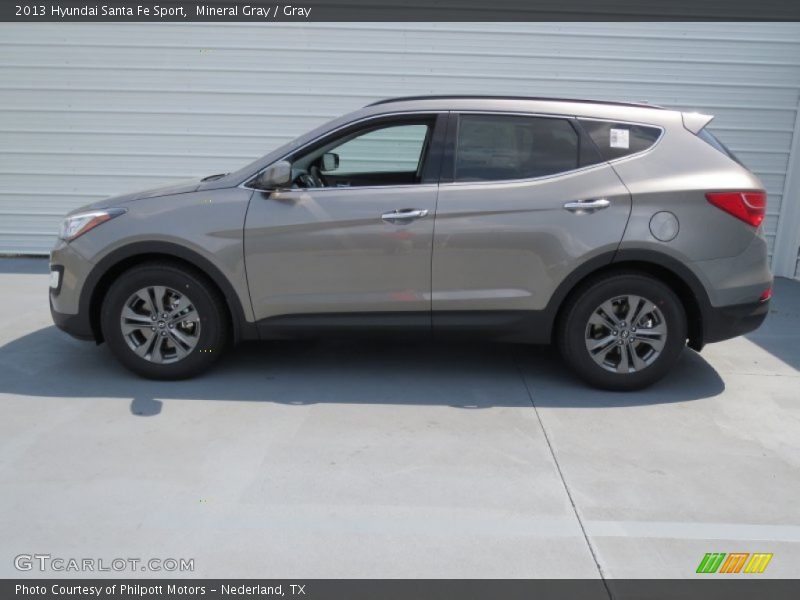 Mineral Gray / Gray 2013 Hyundai Santa Fe Sport