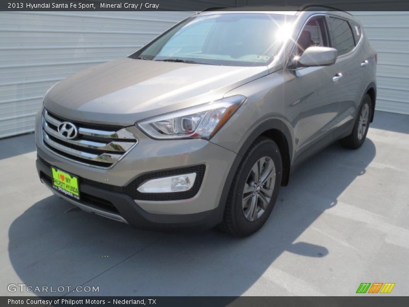 Mineral Gray / Gray 2013 Hyundai Santa Fe Sport