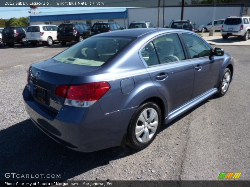 Twilight Blue Metallic / Ivory 2013 Subaru Legacy 2.5i