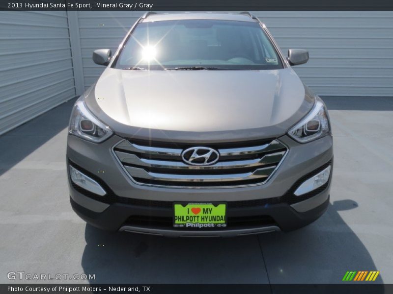Mineral Gray / Gray 2013 Hyundai Santa Fe Sport