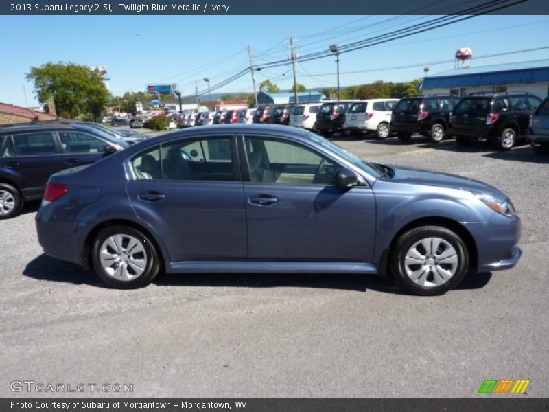 Twilight Blue Metallic / Ivory 2013 Subaru Legacy 2.5i