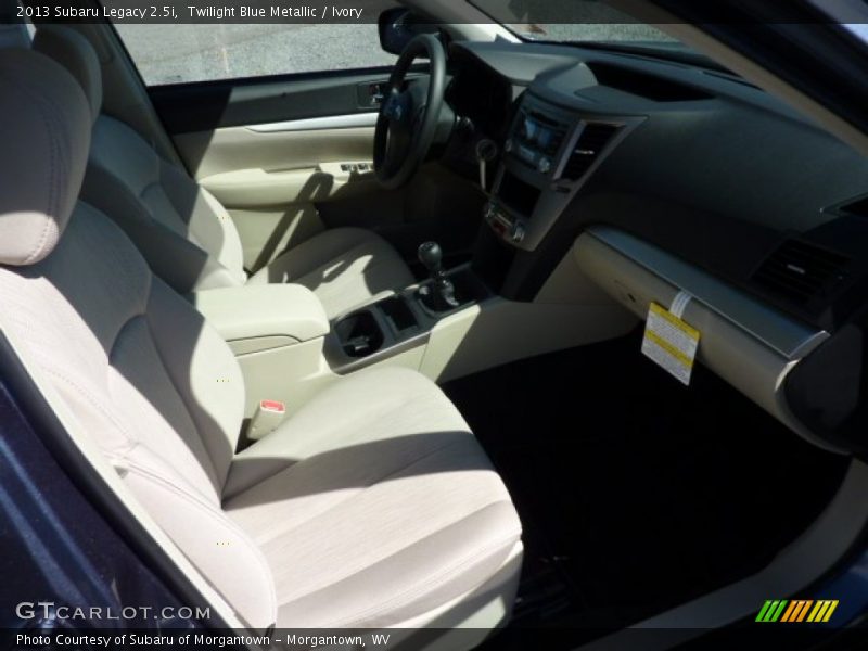 Twilight Blue Metallic / Ivory 2013 Subaru Legacy 2.5i
