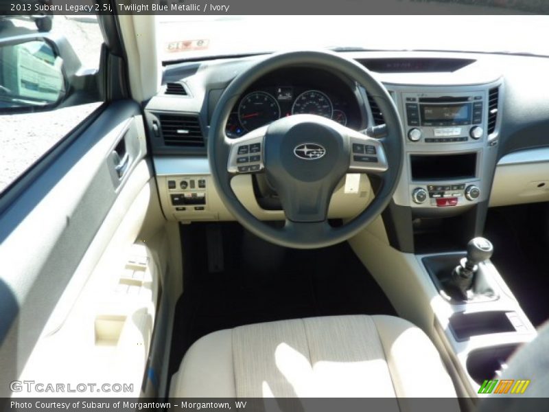 Twilight Blue Metallic / Ivory 2013 Subaru Legacy 2.5i