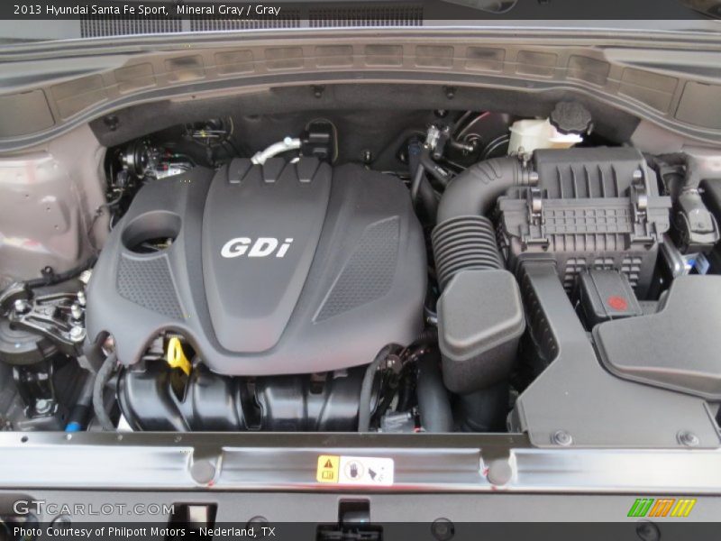 Mineral Gray / Gray 2013 Hyundai Santa Fe Sport