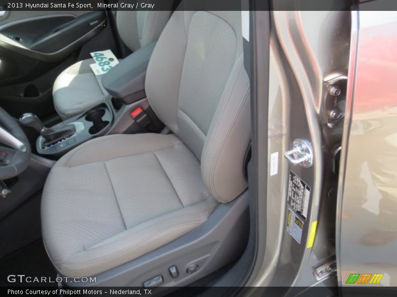 Mineral Gray / Gray 2013 Hyundai Santa Fe Sport