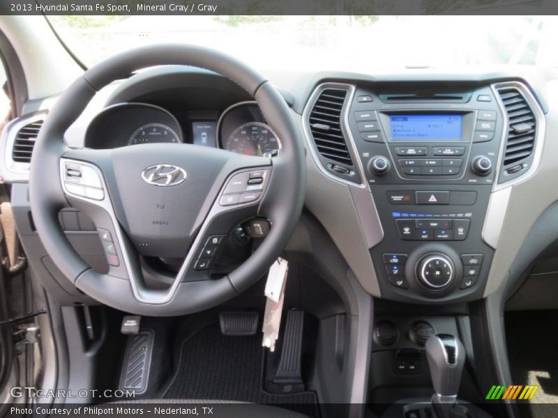 Mineral Gray / Gray 2013 Hyundai Santa Fe Sport