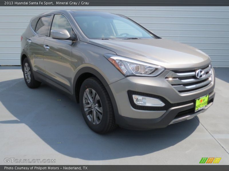 Mineral Gray / Gray 2013 Hyundai Santa Fe Sport