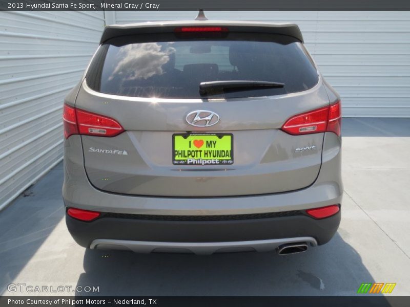 Mineral Gray / Gray 2013 Hyundai Santa Fe Sport