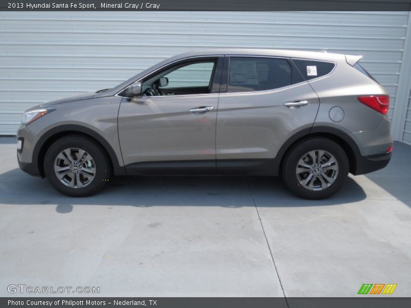 Mineral Gray / Gray 2013 Hyundai Santa Fe Sport