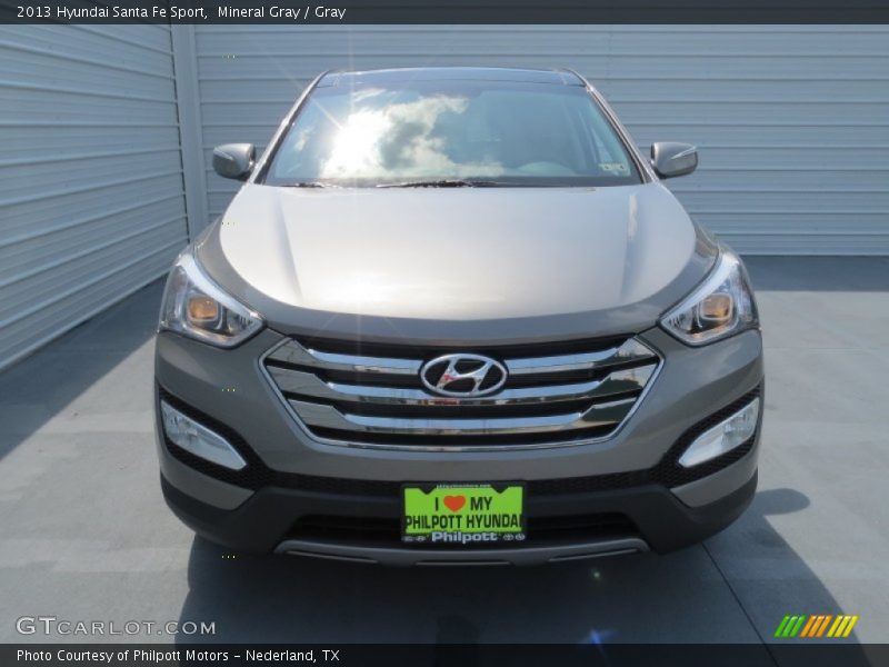 Mineral Gray / Gray 2013 Hyundai Santa Fe Sport