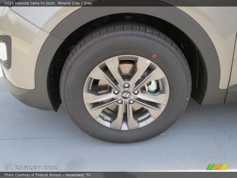 Mineral Gray / Gray 2013 Hyundai Santa Fe Sport