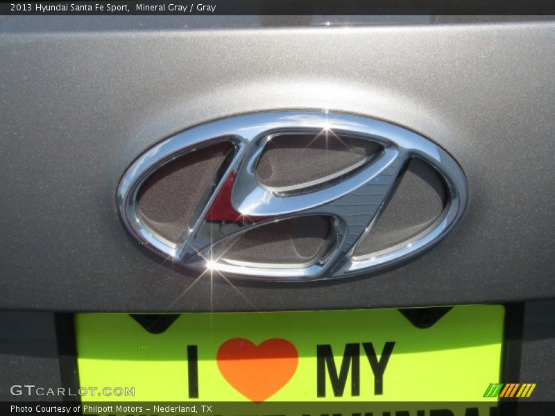 Mineral Gray / Gray 2013 Hyundai Santa Fe Sport
