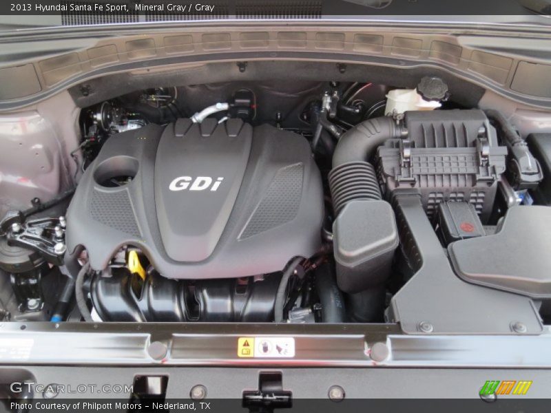 Mineral Gray / Gray 2013 Hyundai Santa Fe Sport