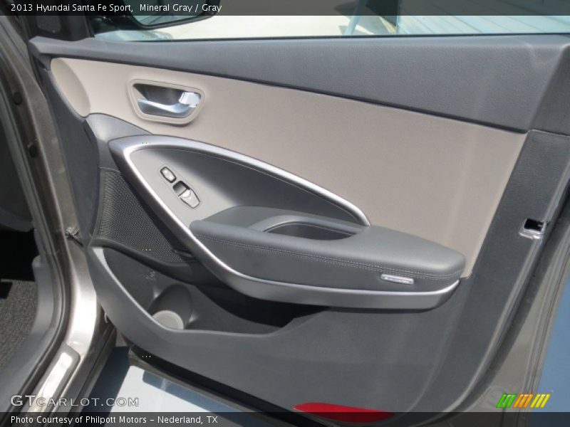 Mineral Gray / Gray 2013 Hyundai Santa Fe Sport