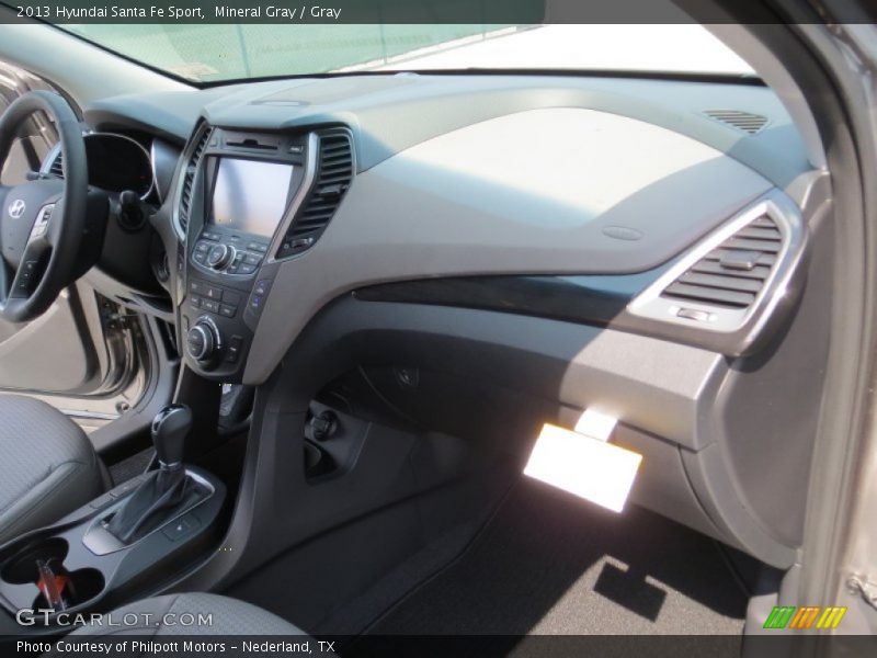 Mineral Gray / Gray 2013 Hyundai Santa Fe Sport