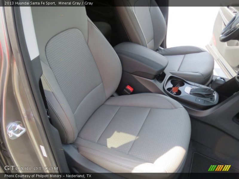 Mineral Gray / Gray 2013 Hyundai Santa Fe Sport