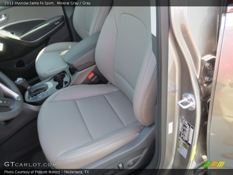 Mineral Gray / Gray 2013 Hyundai Santa Fe Sport