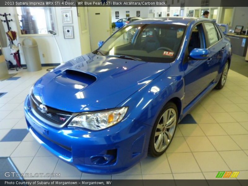 Front 3/4 View of 2013 Impreza WRX STi 4 Door