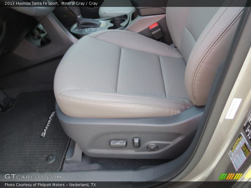 Mineral Gray / Gray 2013 Hyundai Santa Fe Sport