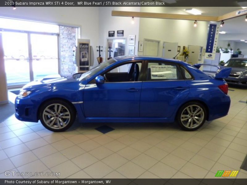  2013 Impreza WRX STi 4 Door WR Blue Pearl