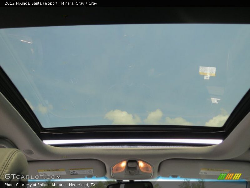 Mineral Gray / Gray 2013 Hyundai Santa Fe Sport