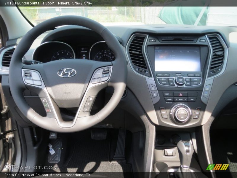 Mineral Gray / Gray 2013 Hyundai Santa Fe Sport
