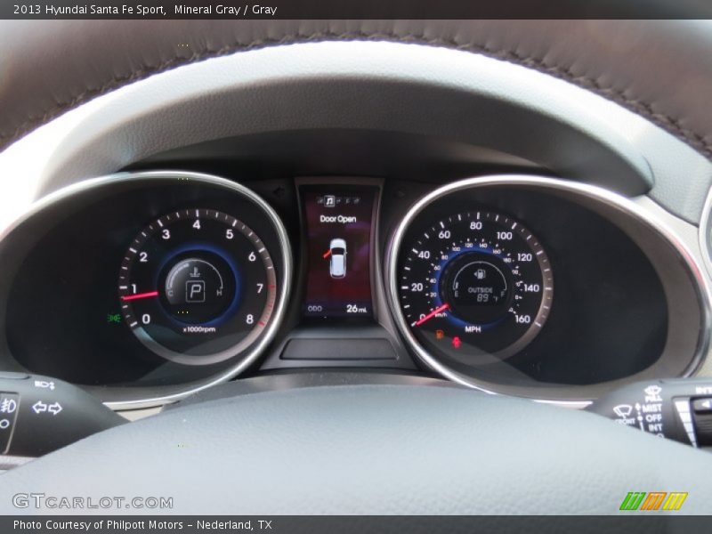 Mineral Gray / Gray 2013 Hyundai Santa Fe Sport