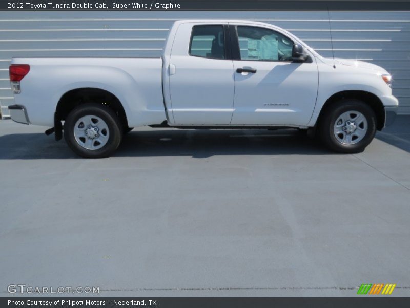 Super White / Graphite 2012 Toyota Tundra Double Cab