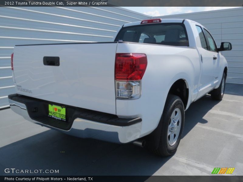 Super White / Graphite 2012 Toyota Tundra Double Cab