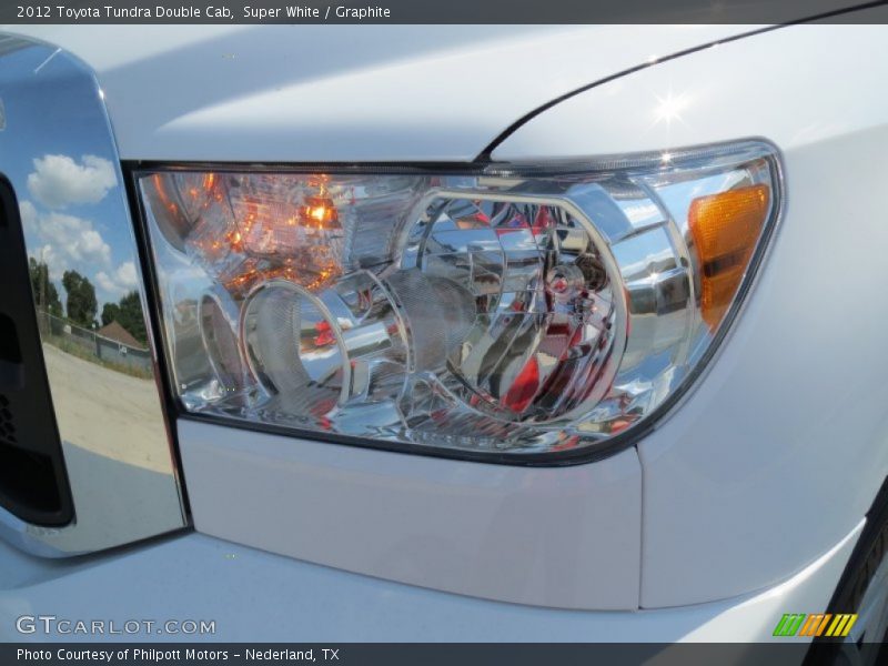 Super White / Graphite 2012 Toyota Tundra Double Cab